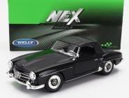 Welly Mercedes benz 190sl Cabriolet Closed 1955 1:24 Black