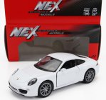Welly Porsche 911 991 Coupe 2014 1:34 Bílá