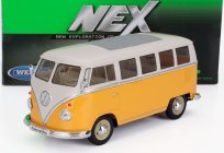 Welly Volkswagen T1 Minibus 1962 1:24 Žlutá Bílá