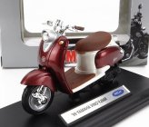 Welly Yamaha Vino Yj50r Scooter 1:18 Měděný Krém