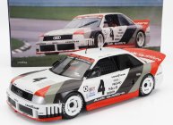 Werk83 Audi 90 Quattro Team Audi Sport N 4 Winner Imsa Laguna Seca 1989 Hans Joachim Stuck 1:18 Bílá Šedá Červená