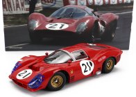 Werk83 Ferrari 330 P3 4.0l V12 Coupe Team Ferrari Sefac N 21 24h Le Mans 1966 Lorenzo Bandini - Jean Guichet 1:18 Red