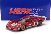 Werk83 Ferrari 512s 5.0l V12 Long Tail Team Sefac Spa Ferrari N 6 24h Le Mans 1970 Ignazio Giunti - Nino Vaccarella 1:18 Red