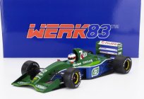 Werk83 Jordan F1  191 Team 7up Jordan N 32 First F1 Race Belgium Gp 1991 Michael Schumacher 1:18 Zelená Modrá