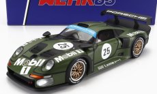 Werk83 Porsche 911 Gt1 3.2l Turbo Team Porsche Ag Mobil1 N 25 Pre Qualifying 2nd 24h Le Mans 1996 T.boutsen - H.j.stuck - B.wollek 1:18 Matt Green