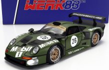 Werk83 Porsche 911 Gt1 3.2l Turbo  Team Porsche Ag Mobil1 N 26 Pre Qualifying 24h Le Mans 1996 Y.dalmas - H.j.stuck - K.wendlinger 1:18 Zelená