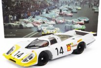 Werk83 Porsche 917lh 4.5l Team Porsche System Engeneering N 14 24h Le Mans 1969 Rolf Stommelen - Kurt Ahrens Jr. 1:18 Bílá Žlutá
