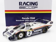 Werk83 Porsche 956k Team Porsche Racing N 2 1000km Nurburgring Record Lap Nordschleife 6:11,13 Min 1983 Stefan Bellof - Derek Bell 1:12 Bílá Modrá