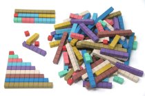 Wissner Počítací tyčinky Montessori 10 barev 100 ks