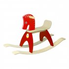 Wonderworld Dřevěný houpací kůň červený
