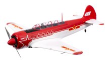 RC letadlo Yak-11 1450mm ARF, červeno/bílá