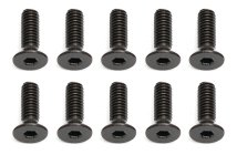 Zápustné imbusové šrouby, 2.5x8mm FHCS, 10ks.