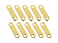 Zlacené spojky baterií 18.5mm (10)