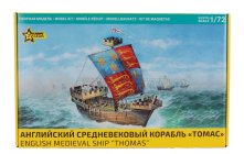 Zvezda Boat Thomas - English Medieval Ship 1:72 /
