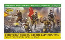 Zvezda Figures Soldier Military Soviet Infantry 1945 1:35 /