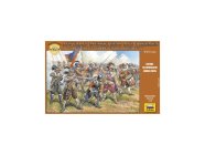 Zvezda figurky - rakouští mušketýři a pikemenci (1:72)
