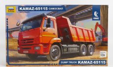Zvezda Kamaz 65115 Truck Cassone Ribaltabile 2006 - Movimento Terra 1:35 /
