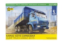 Zvezda Kamaz 65115 Truck Cassone Ribaltabile 3-assi 2006 1:43 /