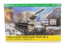 Zvezda Tank Kv-2 Soviet Heavy Tank Military 1945 1:72 /