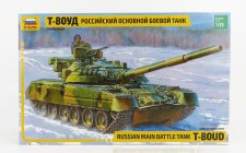 Zvezda Tank T-80ud Military Russian Main Battla 1945 1:35 /