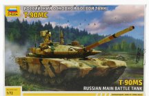 Zvezda Tank T90ms Russian Main Battle Tank 1:72 /