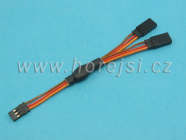 Y kabel JR 10 cm plochý
