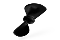 Závodní lodní šroub 2 listý, levý, stoupání 0,85, 30mm/M4