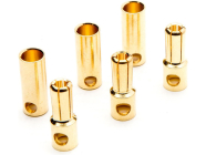 Zlacený konektor 5.5mm pár (3)