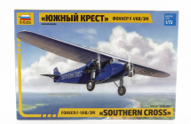 Zvezda Airplane Southern Cross 1929 1:72 /