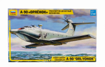 Zvezda Alekseev A-90 Orlyonok Airplane Military 1990 1:144 /