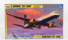 Zvezda Boeing 757-200 Airplane Civil Airliner 1982 1:144 /