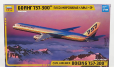 Zvezda Boeing 757-300 Airplane Civil Airliner 1982 1:144 /