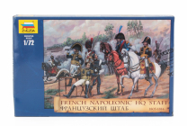 Zvezda Figures French Napoleonic Hq Staff 1:72 /