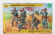 Zvezda Figures Soldati - Soldiers Military Germany Infantry Platoon 1:72 /