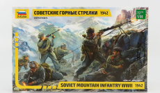 Zvezda Figures Soldati - Soldiers Mountain Military 1942 1:35 /