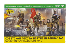 Zvezda Figures Soldier Military Soviet Infantry 1945 1:35 /