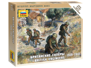 Zvezda figurky British Engineers (1:72)