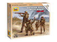 Zvezda figurky British Infantry 1939-42 (1:72)