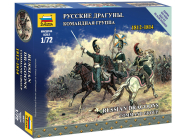 Zvezda figurky Russian Dragoons Command Group (1:72)