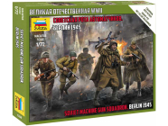 Zvezda figurky - Soviet Machine Gun Sqad (1:72)