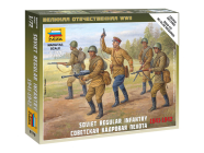 Zvezda figurky Soviet Regular Infantry 1941-42 (1:72)