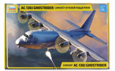 Zvezda Lockheed martin Ac-130j Ghostrider Gunship Military Airplane Fight 1954 1:72 /