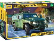 Zvezda ruské obrněné vozidlo GAZ Tiger (1:35)