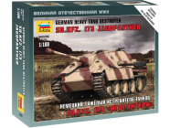 Zvezda Sd.Kfz.173 německý těžký stíhač tanků Jagdpanther (1:100)