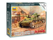 Zvezda Snap Kit - Panzer III s plamenometem (1:100)