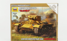 Zvezda Tank Valentine Ii Military British Infantry 1:100 /