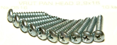 0516 vrut PAN HEAD 2.9x16, 10ks