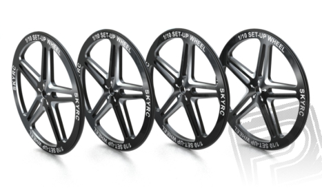 1/10 Set-up Wheel (Black)