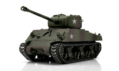 RC tank M4A3 Sherman 76mm 1:16 IR, maskáč