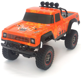 RC auto Crawler 1:18, oranžová